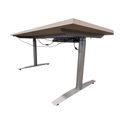 Elektrisk hev/senk skrivebord 160x80 cm, beige