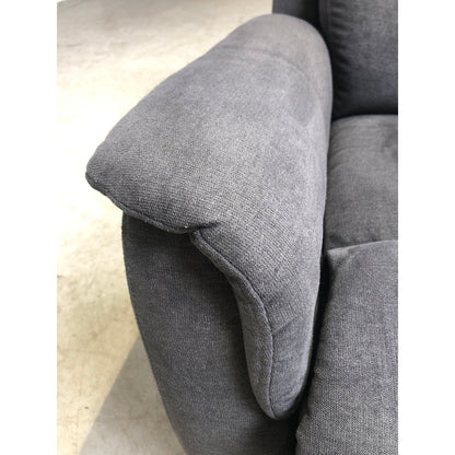 Tornio lenestol fra A-Møbler, grått tekstil, svingbar, recliner