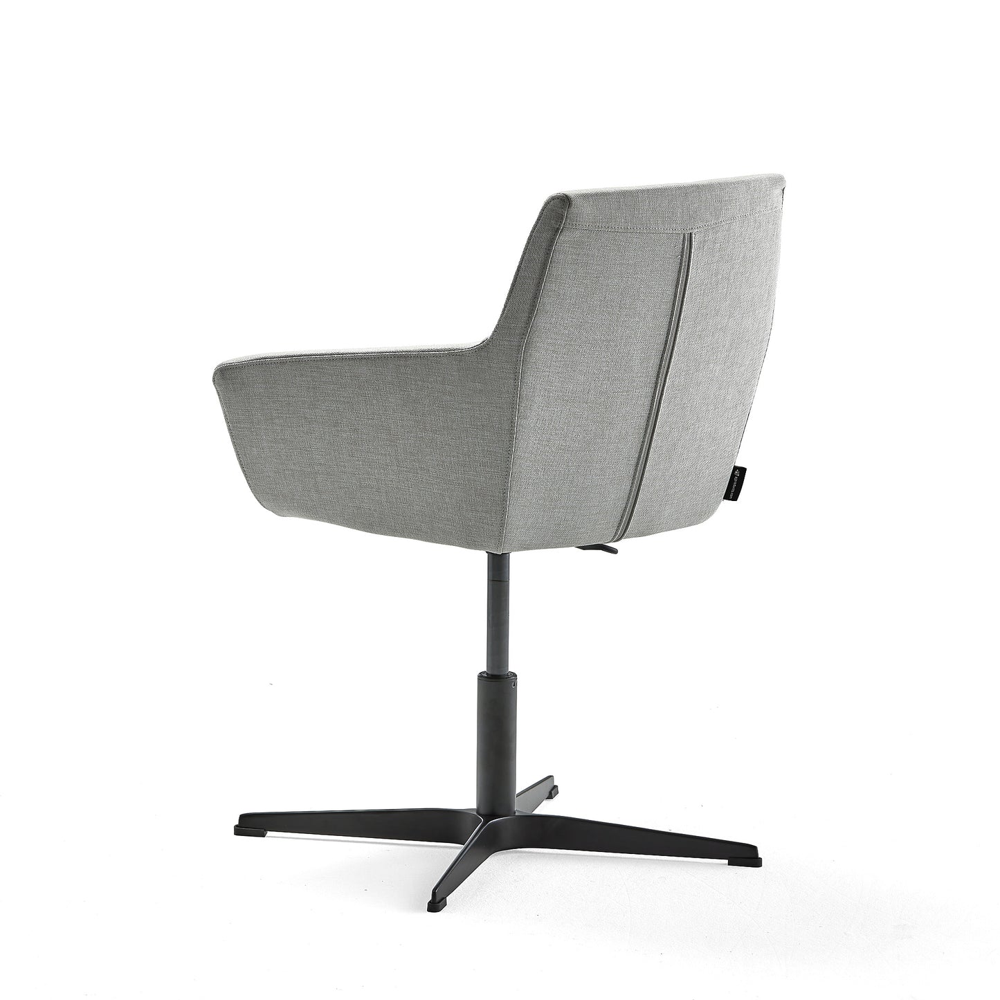 Konferansestol FAIRFIELD fra AJ Produkter, svart/sølvgrå