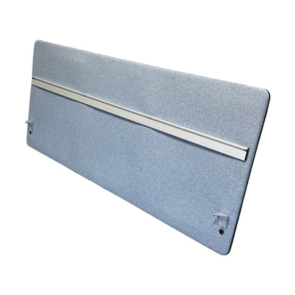 Bordskjerm ZIP skillevegg fra AJ Produkter, 180x80 cm, blågrå