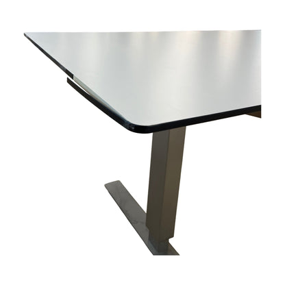 Elektrisk hev/senk skrivebord 160x80 cm, hvit