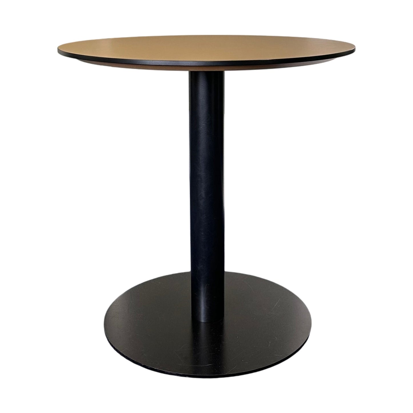 Loungebord med trefarget plate, 70x73 cm