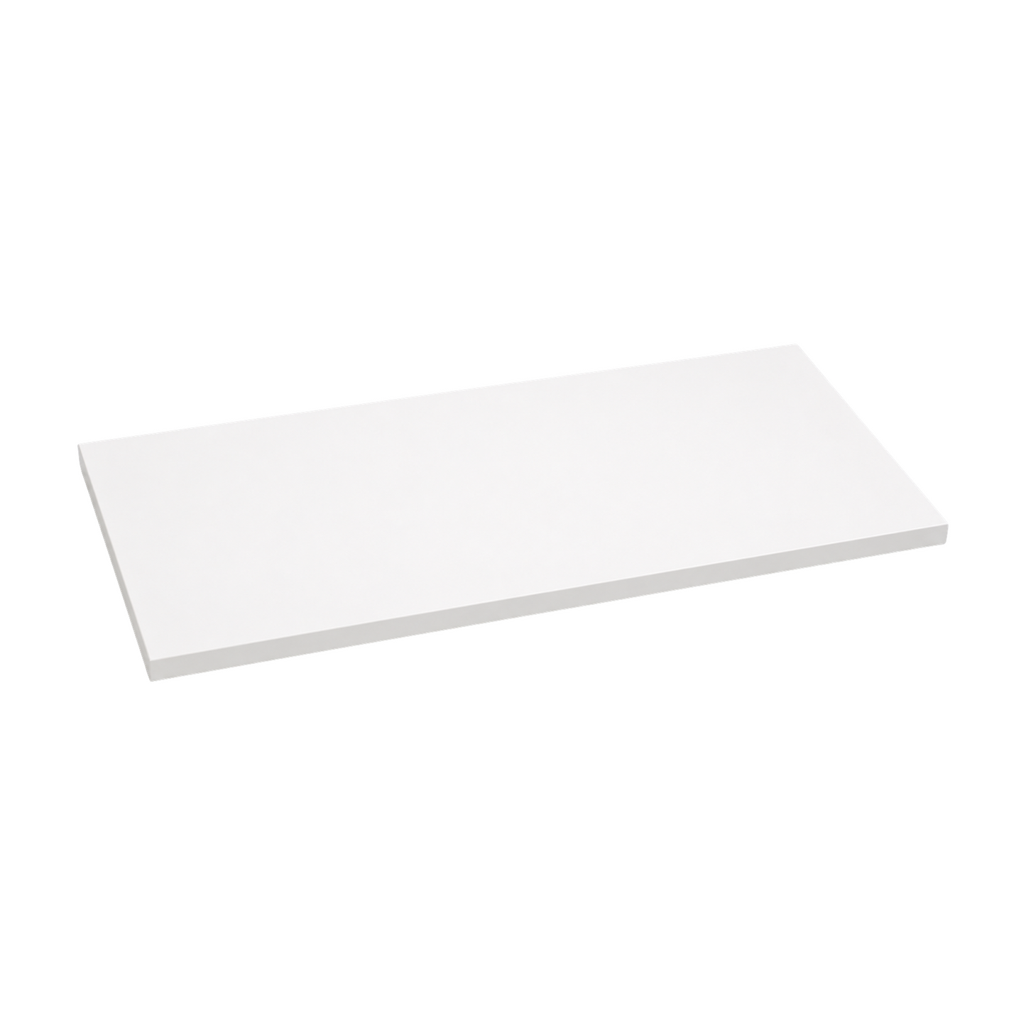 (140x80) Bordplate i hvit