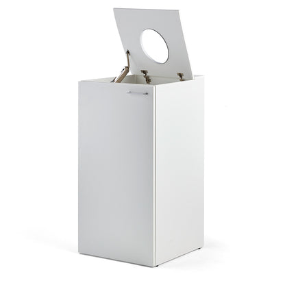 Kildesorteringsskap FAHRENHEIT, hvit, 1 avfallsbeholder