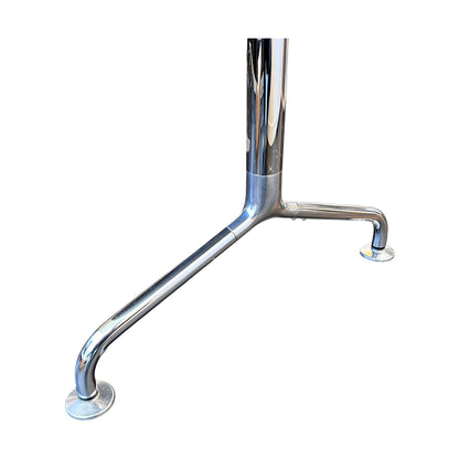 Møtebord i hvit laminat, 210x110 cm