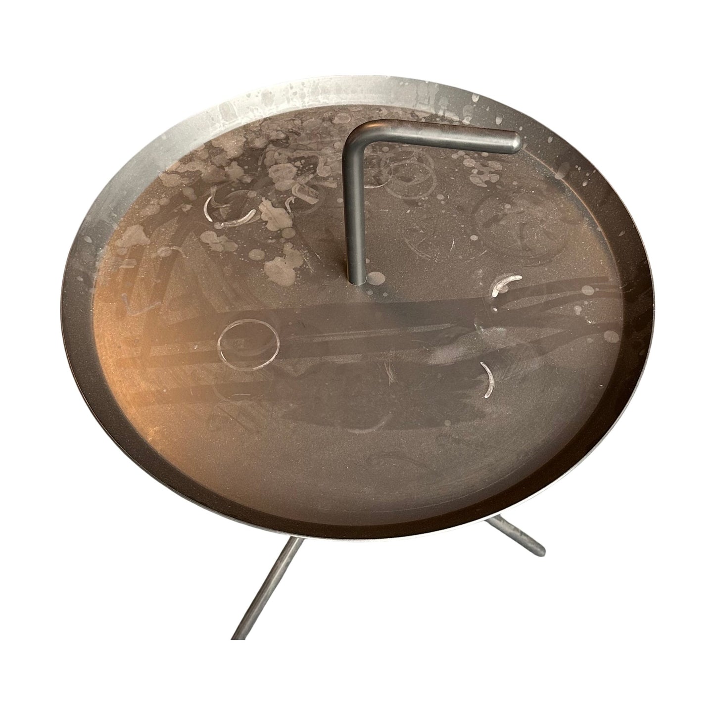 HAY sidebord, svart, Ø48 H50 cm