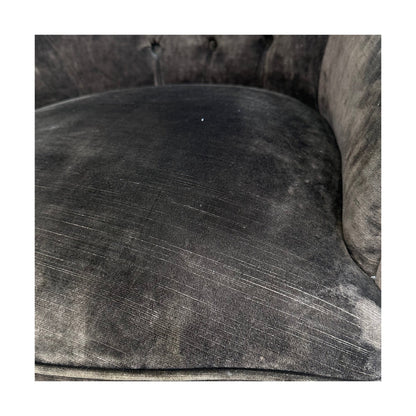 Brun loungestol i velour fra Induflex