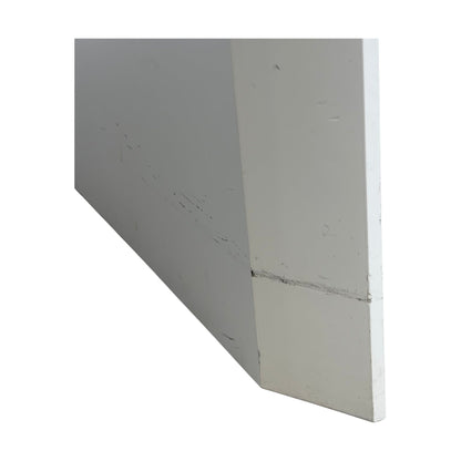 Barbord i hvit, 160x80 cm, 110 cm høy