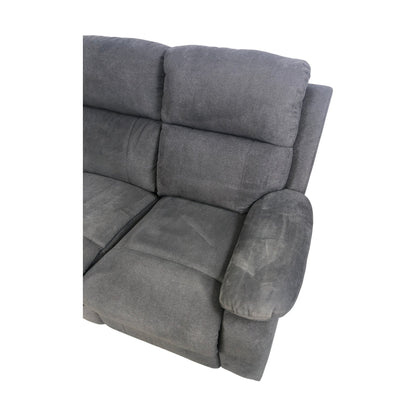 Mora 3-seter recliner-sofa, microfiberstoff