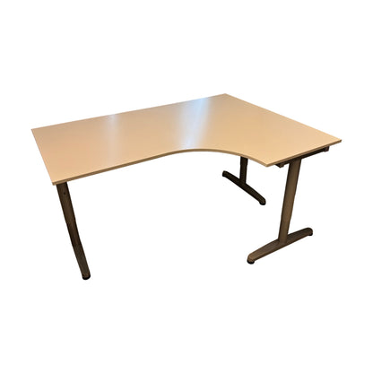 Galant skrivebord 160x120 cm, høyresving, IKEA