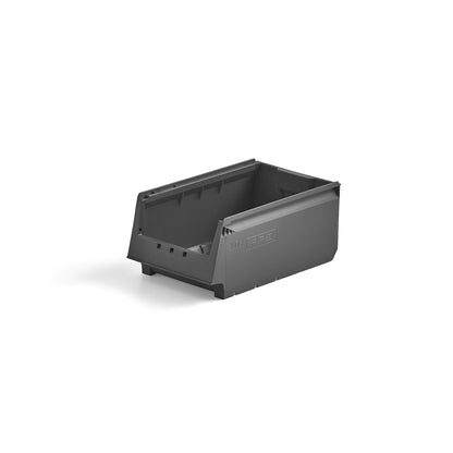 10pk, Lagerboks AJ 9000, serie -73, L350 B206 H155 mm, grå fra AJ Produkter