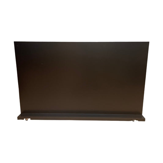 Gulvstående skillevegg, 244x160x45 cm, svart