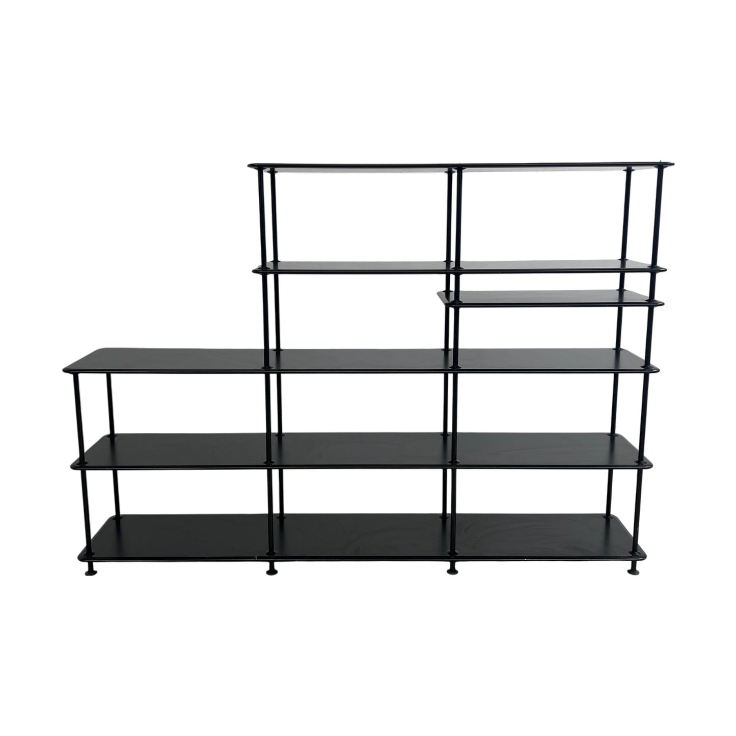 Sort Montana hyllereol i metall