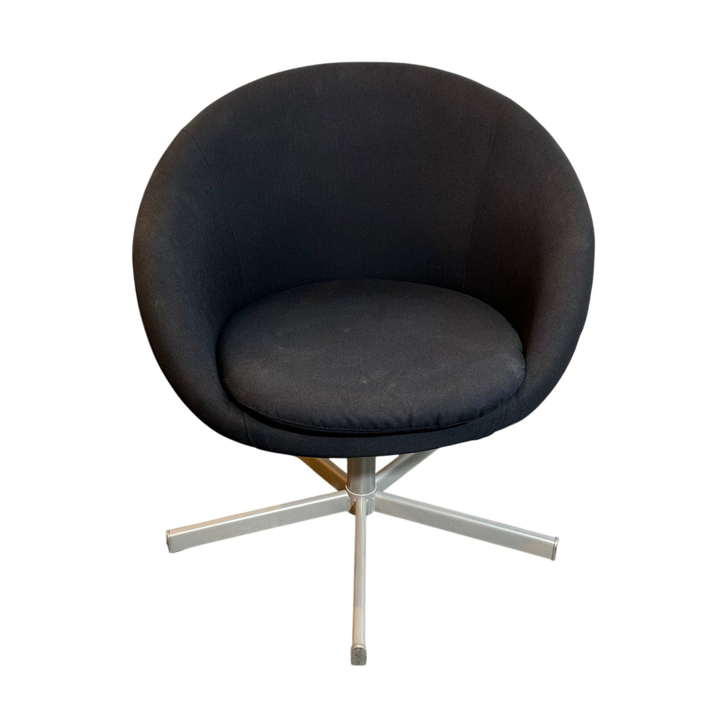 Skruvstad stol fra IKEA, sort