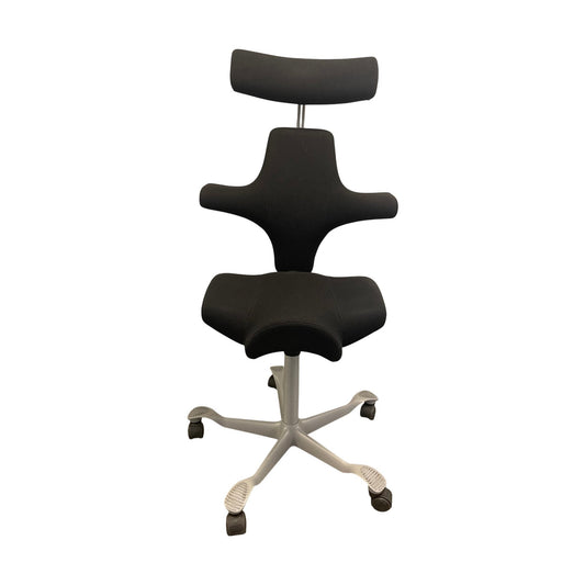 HAG Capisco 8107 kontorstol, svart stoff