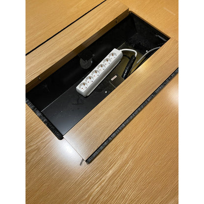 Aarsland møtebord, trefarget, 340x120 cm