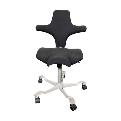 Håg Capisco kontorstol fra Håg, sort stoff