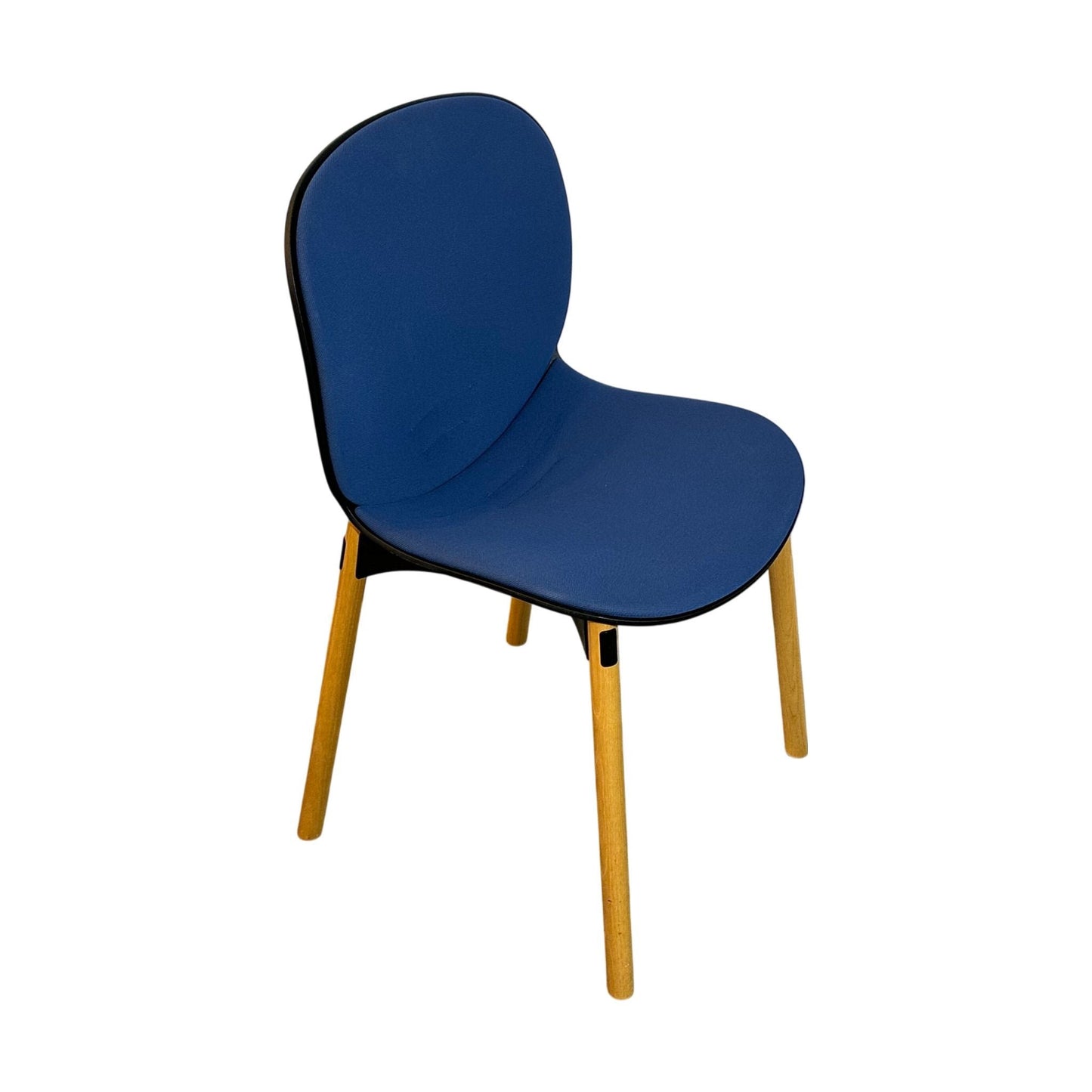 6080SB møteromsstol fra RBM Noor, medium blå, god tilstand