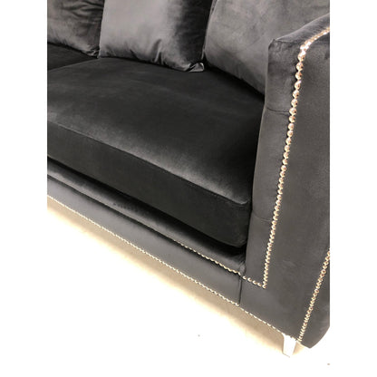 Dallas 3-seter sofa fra A-Møbler, velour