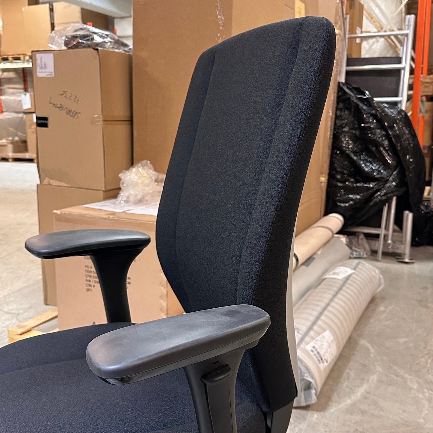 Kinnarps 9000 kontorstol, svart