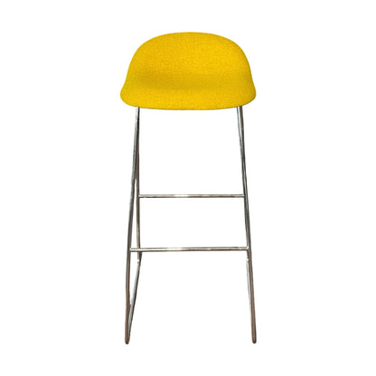 Gubi barstol 3D av Komplot Design, gul, 43x44x89 cm