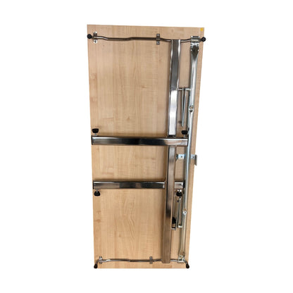 Sammenleggbart skrivebord, trefarget, 120x50 cm