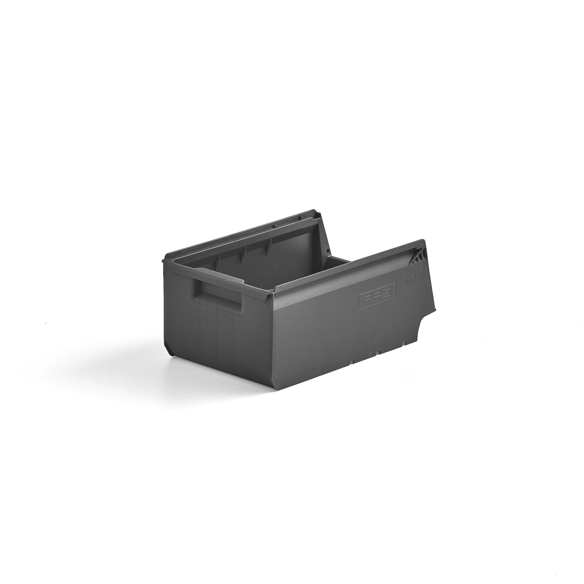 10pk, Lagerboks AJ 9000, serie -73, L350 B206 H155 mm, grå fra AJ Produkter