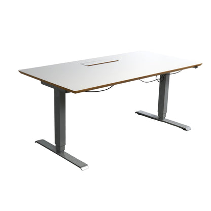 Skrivebord, elektrisk hev/senk fra LINAK. 160x90 cm