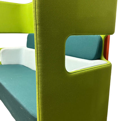 Martela Loungesofa i lys grønn