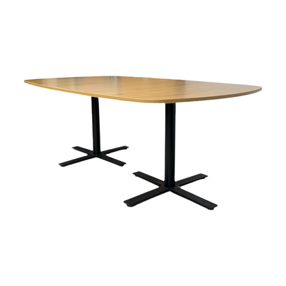 Trefarget møtebord, 200x120cm