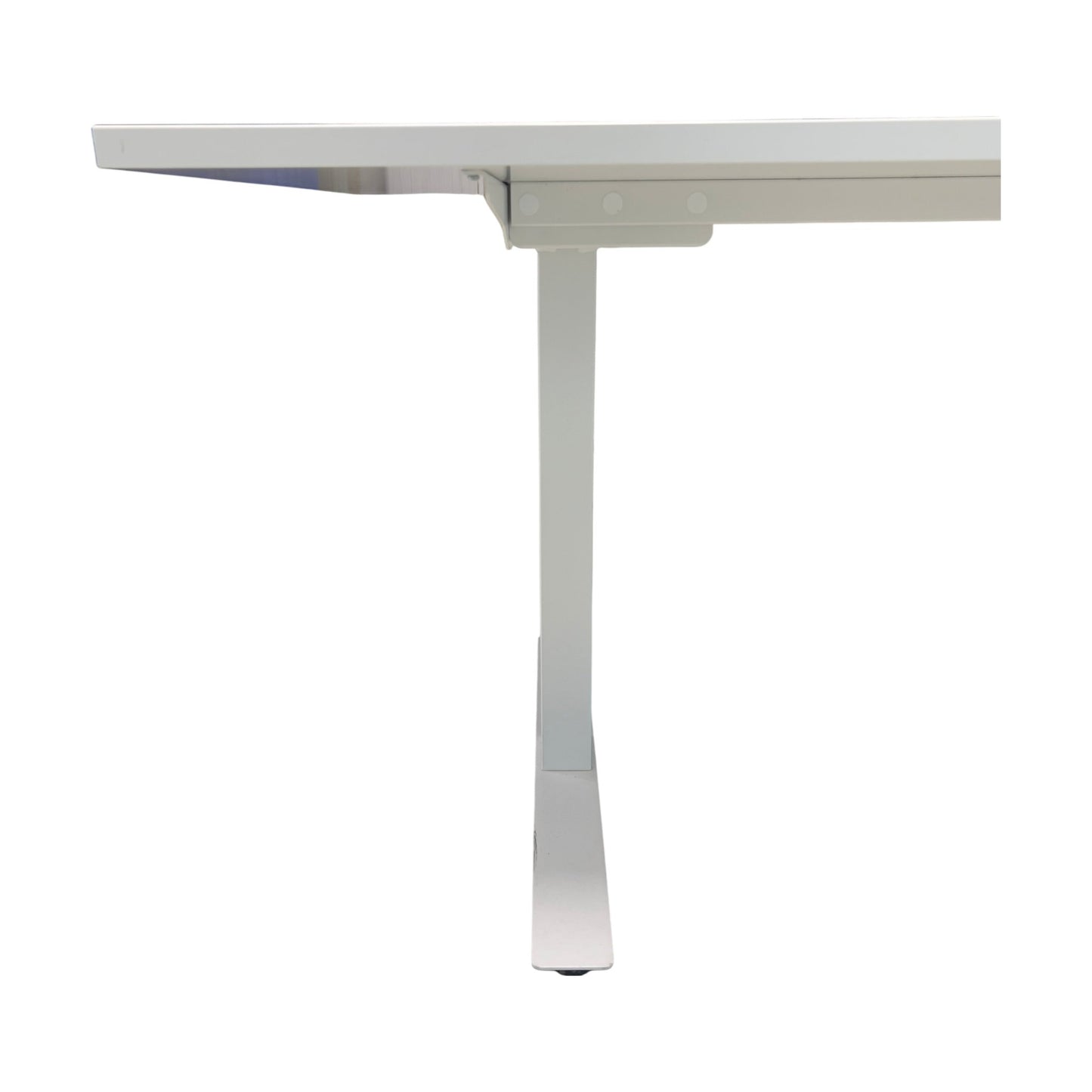 Skrivebord 180x80 cm, helhvit