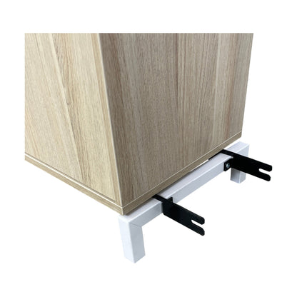 Hylle fra Kinnarps, beige, 160 cm