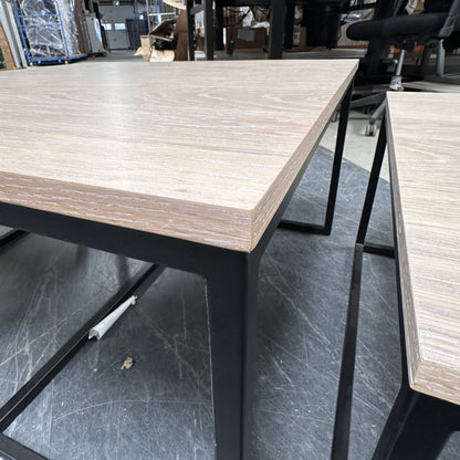 Metro settbord fra A-Møbler, 80x80 cm