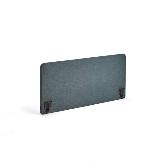 Bordskjerm ZONE skillevegg fra AJ Produkter, 140x65 cm, stoff Etna, petroleum