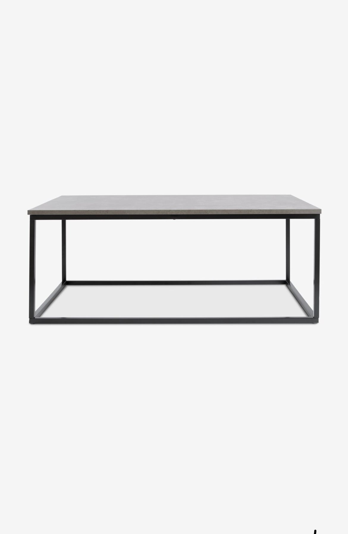 Dokkedal sofabord fra Jysk, svart, 75x115 cm