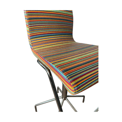 Flex up S-029 barstol fra Skandiform, regnbuefarget, 60x60 cm, 118 cm høy