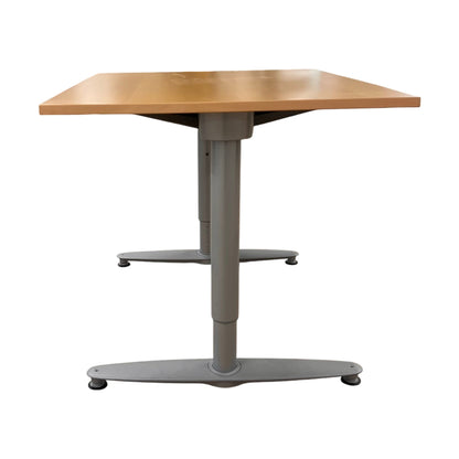 Kinnarps skrivebord fra Kinnarps, trefarget, 100x80 cm