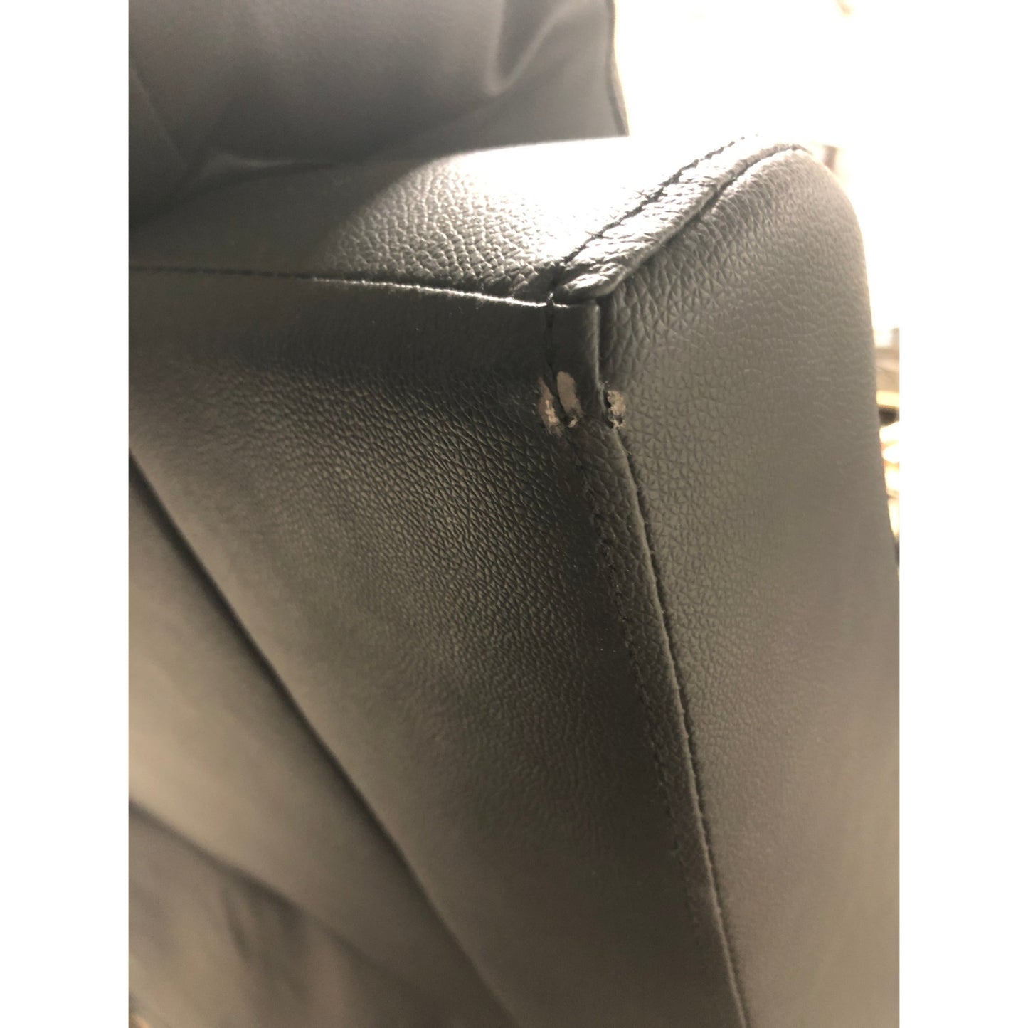 Mora Reclinerstol - Sort Hud/PU