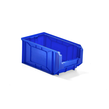 Plastbakke APART, L345 B205 H165 mm, 24-pk., blå fra AJ Produkter