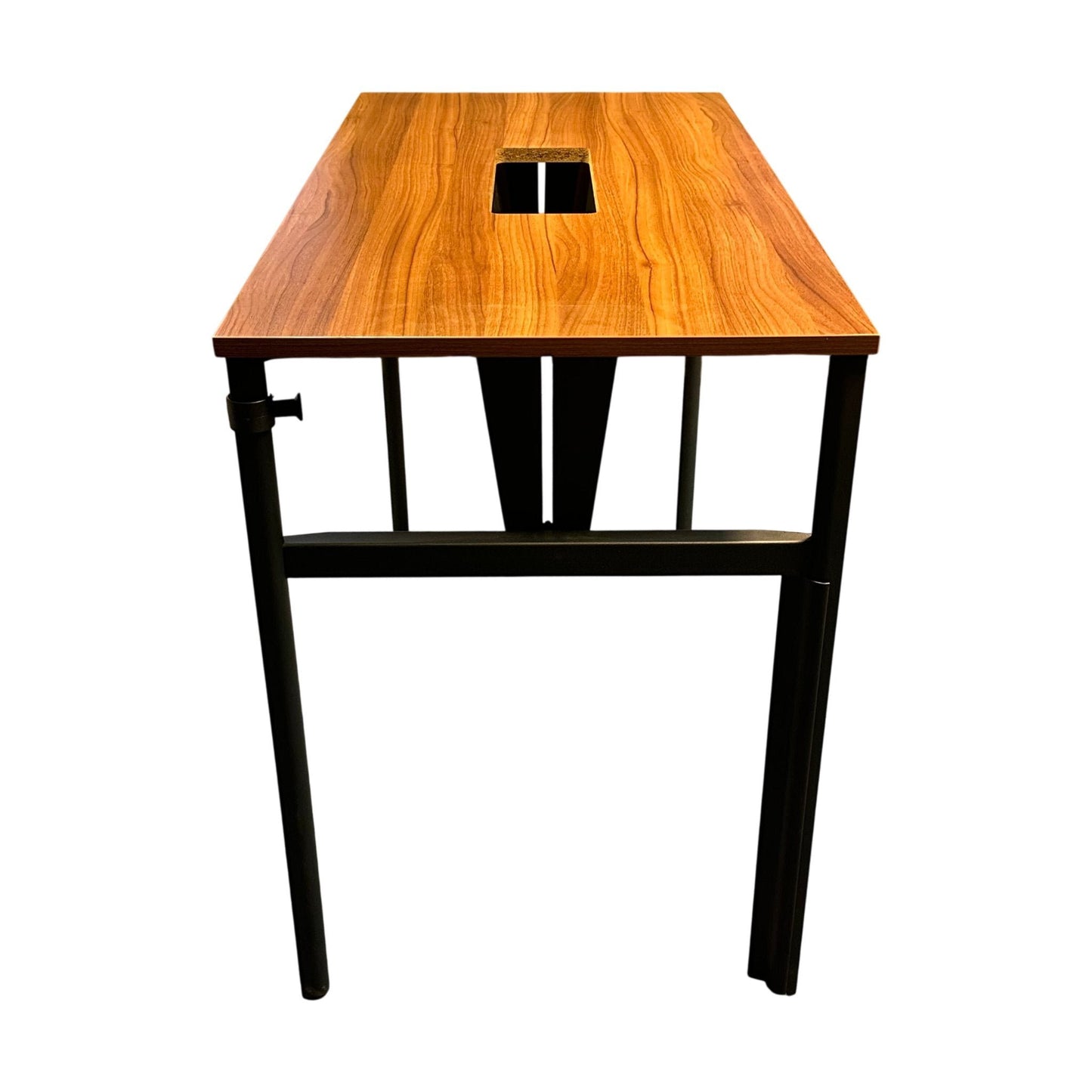 (150x76) Herman Miller One Piece skrivebord i brun