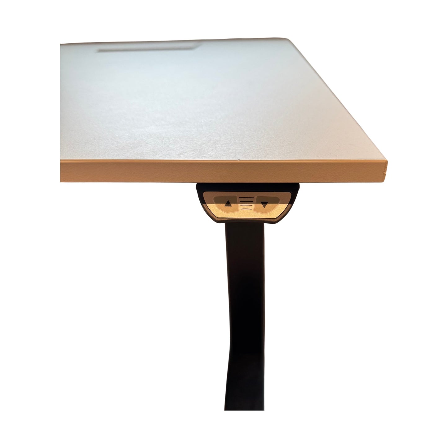 Kinnarps el hev/senk med beige plate - 140x80