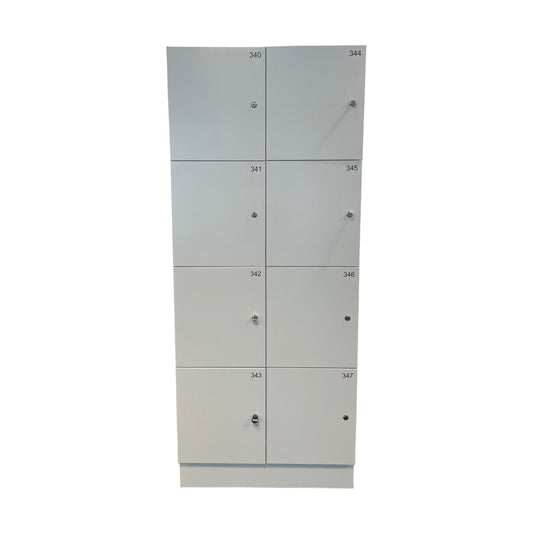 Småromsskap fra TreCe, hvit, 193x49x79 cm