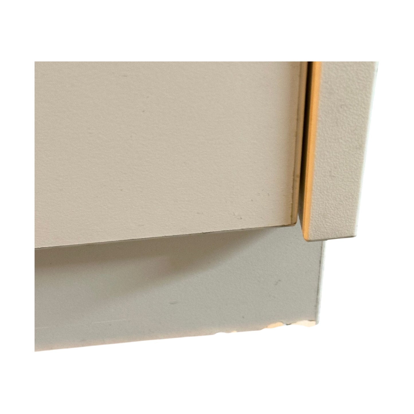 Skap med skyvedører fra EFG, hvit, 120x40x80 cm