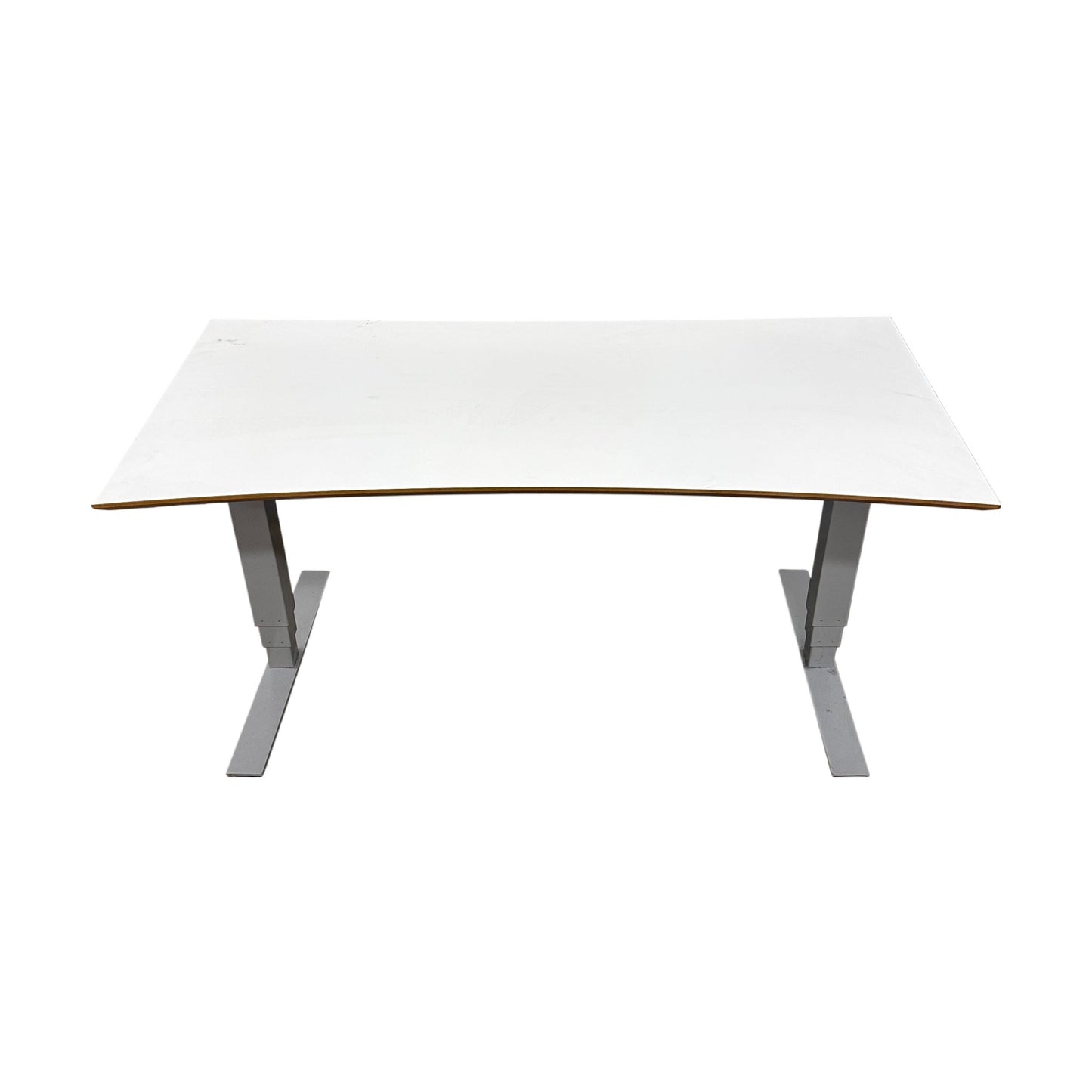 Elektrisk hev/senk skrivebord 160x80 cm, hvit