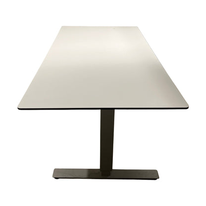 Elektrisk hev/senk skrivebord 160x80 cm, hvit