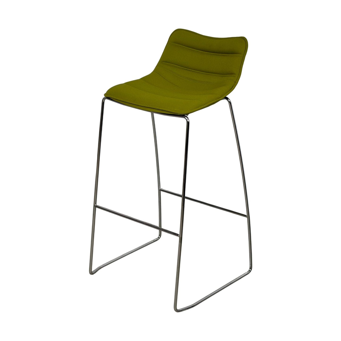 S10 barstol fra Cube Design, grønn, 77 cm høy