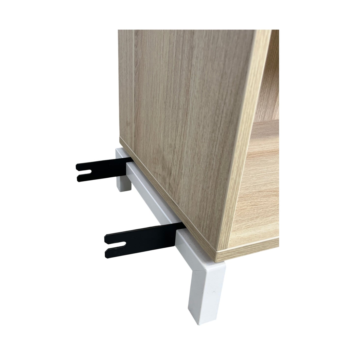 Hylle fra Kinnarps, beige, 160 cm