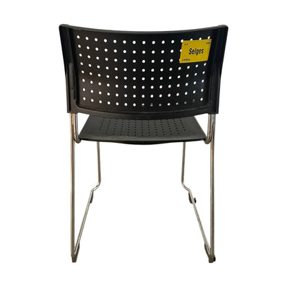 Wimbledon chair stablebar, svart