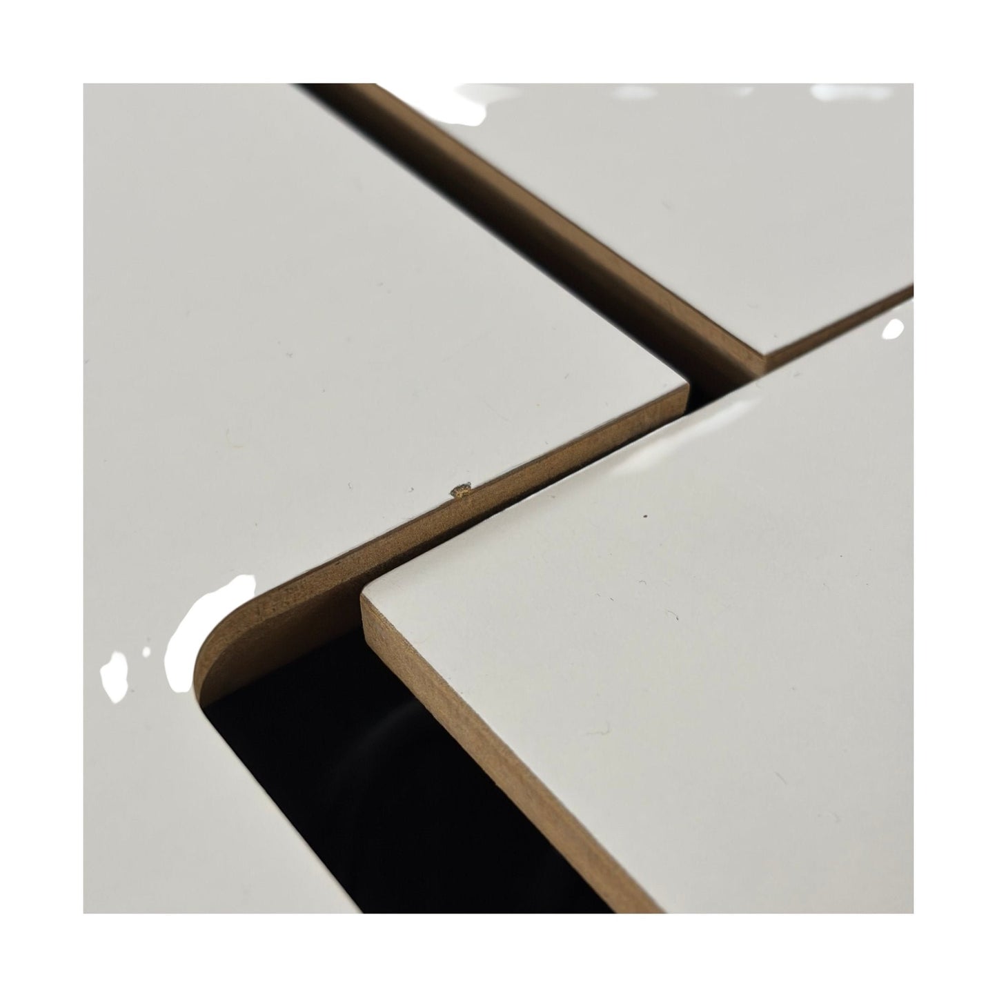 Dencon Delta elektrisk hev/senk skrivebord, hvit, 140x80 cm