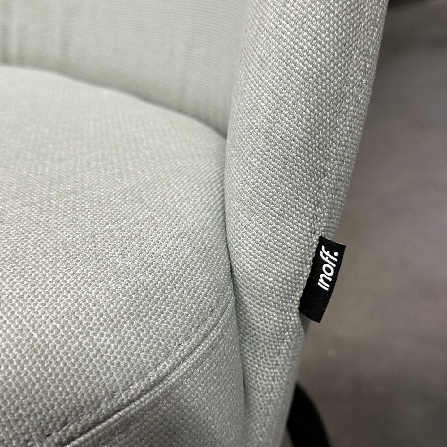 FRIEND lenestol, turkis stoff, svart stativ